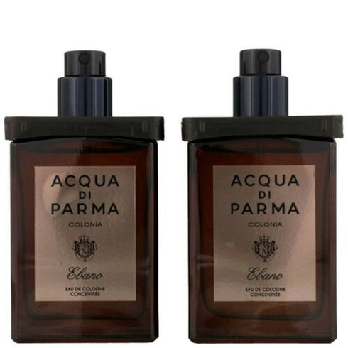Acqua di Parma Colonia Ebano Duo 2 x 30ml EDC Concentrée Travel Spray Refills
